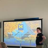 Beaver Island Participants present at Sustainability Fair